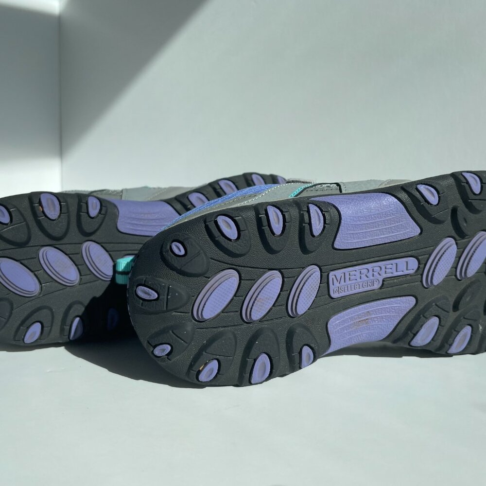 Merrell Trail Chaser Running Hiking Shoe Size 4 M~Grey/Multi/ Aqua ~ MY57111 - Picture 5 of 7